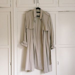 Zara Slouchy Trench Coat with Belt